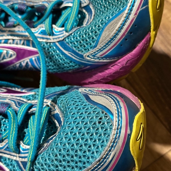 Brooks Women's Blue and Purple Running Shoes size 9 - Picture 7 of 8